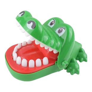 网红鳄鱼咬手玩具按牙咬手指大嘴巴鳄鱼儿童整蛊亲子游戏超市批发