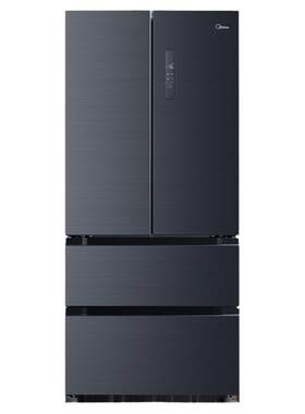 美的508法式四门双系统家用冰箱