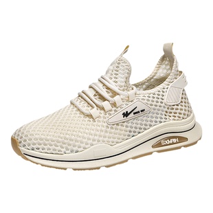 双星正品透气男鞋夏季新款网面镂空运动鞋男士防臭轻便休闲网面鞋