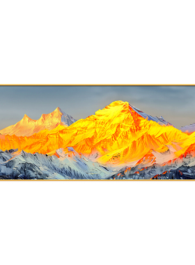 【美院级大师手绘】背靠金山油画