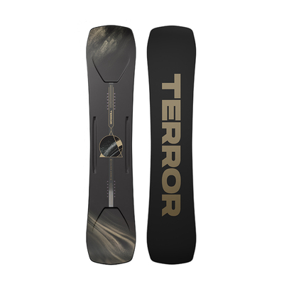 TERROR刻金八字加宽进阶滑雪单板
