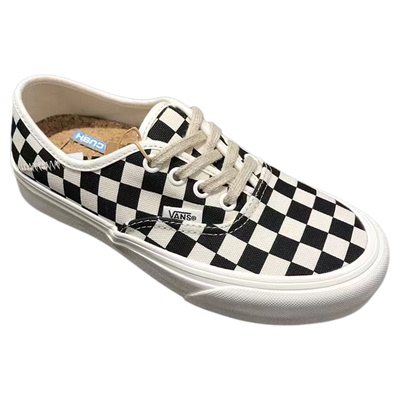 VANS环保软木塞黑白棋盘格板鞋