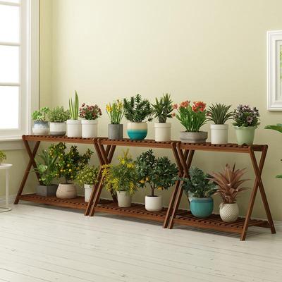 花架子室内置物架实木阳台多肉植物盆栽摆放托架花盆架客厅落地式