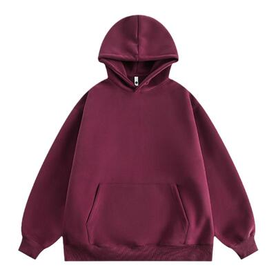 HMNStudio美式简约连帽卫衣