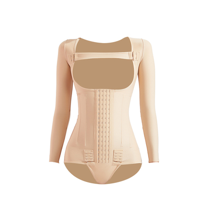 倩美术后压力大不褶皱塑身衣