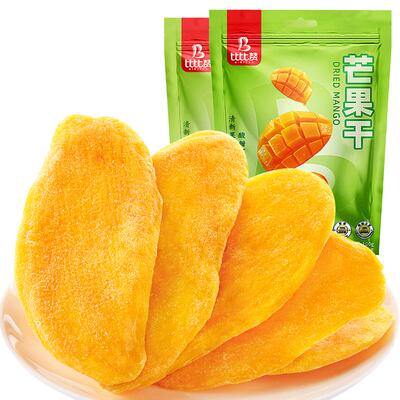 比比赞芒果干厚切果干1斤即食