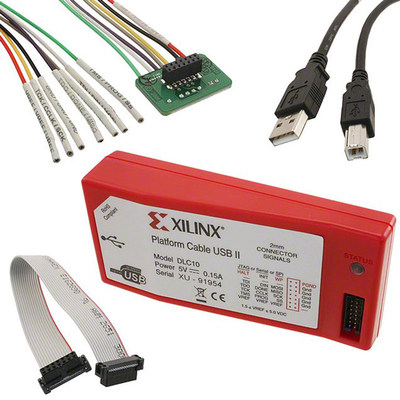 HW-USB-II-G DLC10 Xilinx Platform Cable  II 美国原装下载线器
