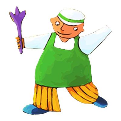 十根肥香肠毛毡围裙剧表演道具