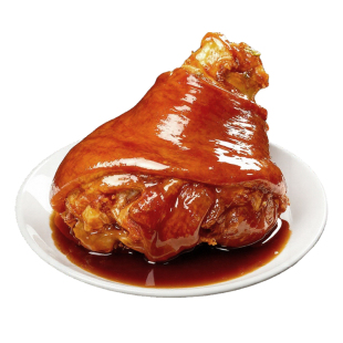 陕西特产大荔带把肘子900g真空包装猪肉熟食加热速食即食年货送礼