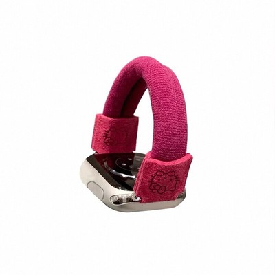 手表GT6弹力皮筋KT猫表带女秋冬