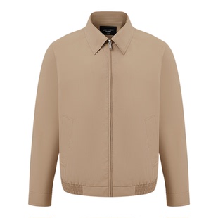 【化纤面料】利郎青年商务商场同款夹克男2026春季翻领休闲外套男