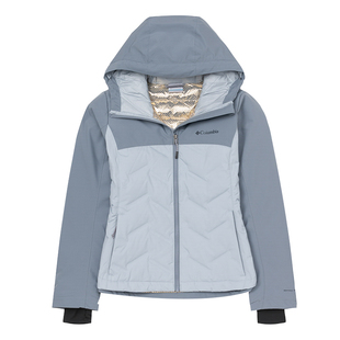 Columbia哥伦比亚羽绒服女士户外防水金点热能650蓬防寒服XR8598