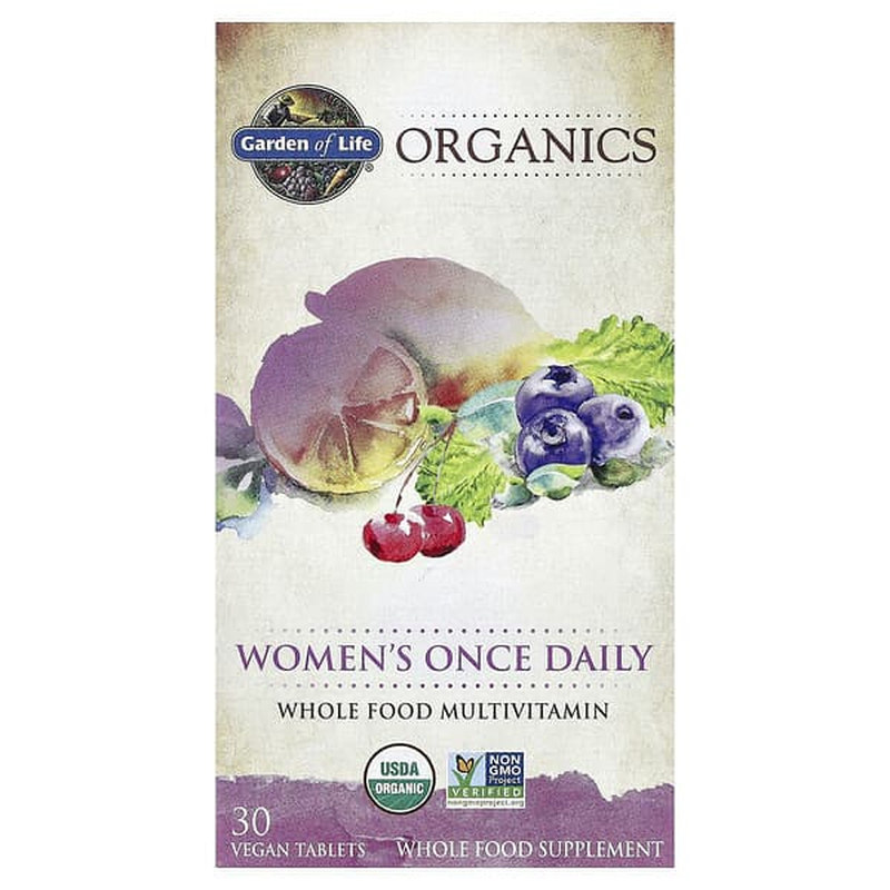 Garden of Life雀巢生命花园女士复合综合多维生素矿物质每日营养