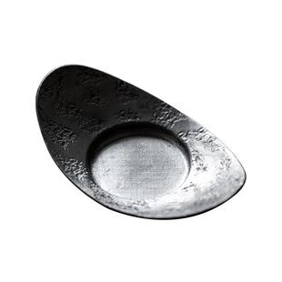 中式手工纯锡茶杯垫复古茶杯托防滑杯托做旧老锡制杯垫茶道零配件