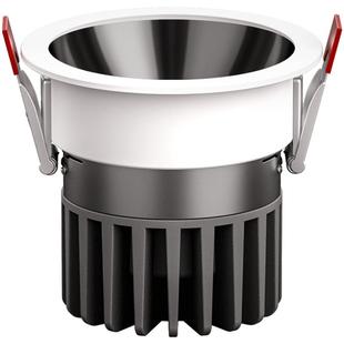 小射灯5.5cm6公分开孔led嵌入式天花灯cob防眩光牛眼灯深杯3500k