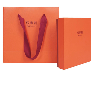 万事利秋冬桑蚕丝真丝绒围巾礼盒装男女并行轨道 绅雅 福鹿