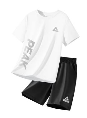 匹克男童夏装套装2026新款运动服
