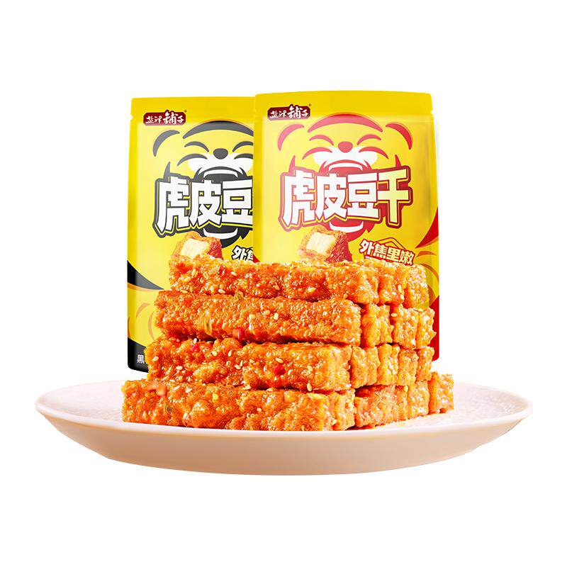 盐津铺子虎皮豆干休闲零食