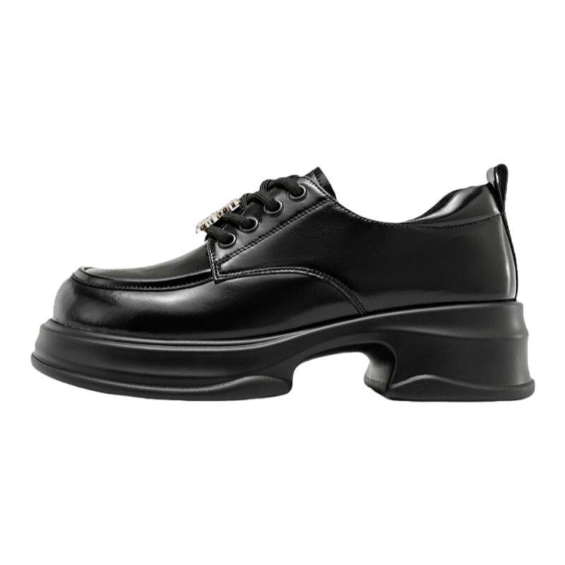 奥康复古百搭英伦风乐福鞋