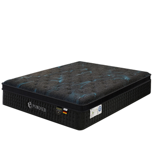 铂马仕五星级酒店进口乳胶独立弹簧床垫记忆棉软席梦思薄款16cm厚