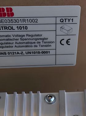 议价现货实价 UNITROL 1010 全新ABB自动电压控制单元3BHE035301R1002