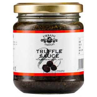 意大利进口TRUFFLE SAUCE金章黑松露酱180g黑菌黑松露调味酱意面