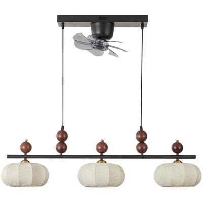 默川法式中古风餐厅吊扇灯