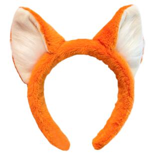 可爱疯狂动物城尼克狐狸耳朵发箍儿童2025新款搞怪毛绒洗脸头箍潮
