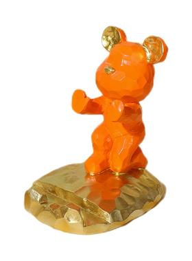 暴力熊平板可爱卡通礼物摆件