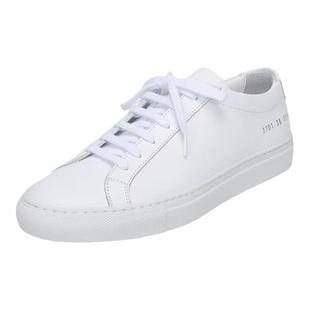 COMMON PROJECTS 女士皮革系带板鞋运动鞋CP小白鞋 3701
