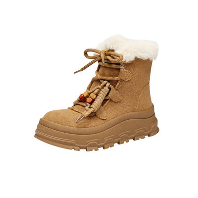 奥古狮登冬季加绒保暖可爱雪地靴