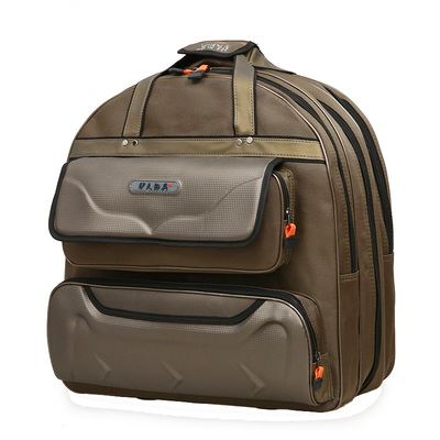 驴夫渔具包渔护包防水双肩背二层