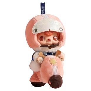 52TOYS波卡波卡POUKAPOUKA心爱的小摩托毛绒搪胶吊卡手办潮玩礼物