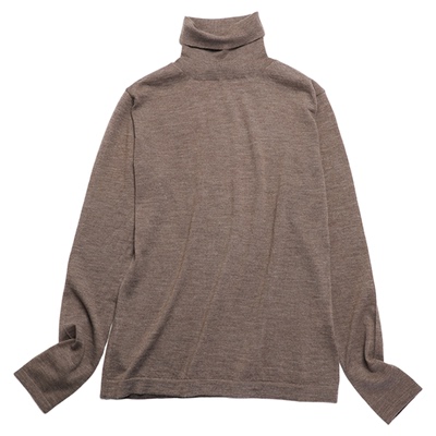 精纺高领羊绒针织基础套头打底衫