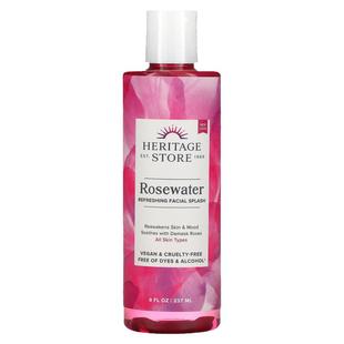 Heritage Store玫瑰水清新保湿喷雾水光肌深层补水保湿嫩滑肌肤