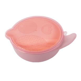 禾果婴儿辅食碗勺套装儿童外出便携层叠碗宝宝家用防摔辅食研磨碗