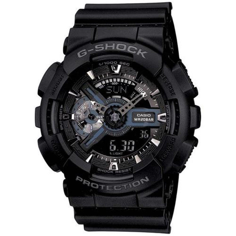 卡西欧G-SHOCK运动手表GA-110黑武士GA-110-1B/GB/RG/GA-100-1A1
