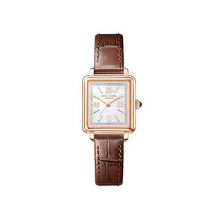 Lola Rose罗拉玫瑰 Cube英国新款小棕表红色手表女新年情人节礼物