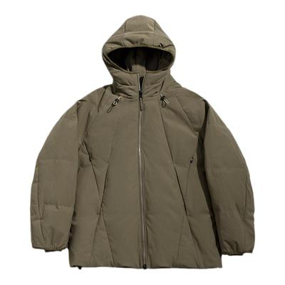 海上公路85鸭绒登山羽绒服男款冬季户外简约时尚百搭休闲连帽外套