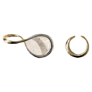 饰尚e族几何莫比乌斯戒指女简约组合叠戴高级感开口指环个性