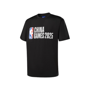 NBA官方正品2025中国赛限定联盟球队文化系列休闲男士T恤