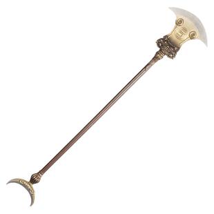 西游记沙僧月牙铲pu软胶武器玩具模型男孩塑料刀剑金箍棒月牙禅杖