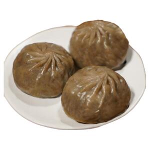 荞麦包子膳食小笼包早餐半成品全麦薄皮素馅轻食代餐主食