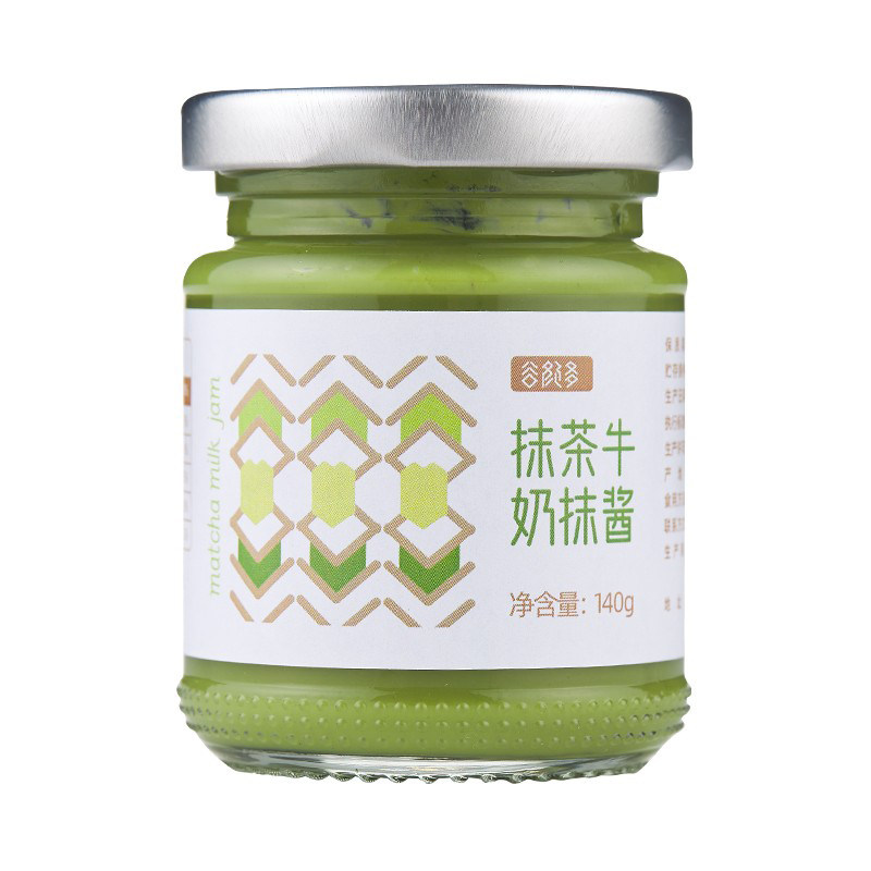 谷颜多抹茶牛奶酱手工制作无防腐
