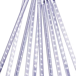 太阳能流星雨led灯彩灯闪灯满天星挂灯户外庭院装饰挂树上景观灯