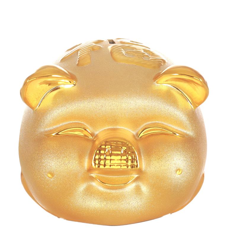 金猪存钱罐大号创意摆件储蓄罐