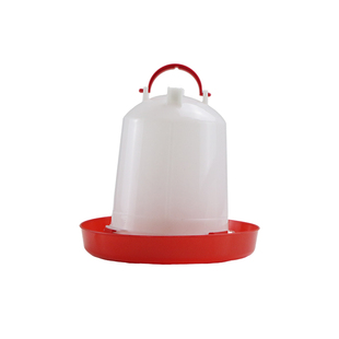 喂鸡食槽鸡水壶饮水器喂鸡饲料桶专用盆喂食小鸡喝水的自动饮水器