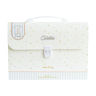 三年二班 手提文件夹风琴包大容量初中小学生专用a4文件袋试卷袋收纳袋夹多功能分类科目袋初高中卷子整理夹K