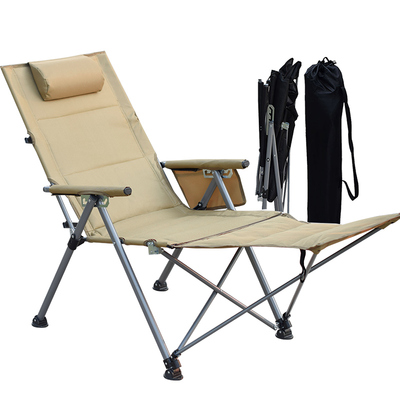 高端户外折叠躺椅坐睡两用大承重