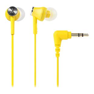 【日本直邮】Audio Technica铁三角耳道式耳机黄色ATH-CK350MYL